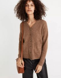 sourced Cashmere Ex-Boyfriend Cardigan Sweater at Madewell