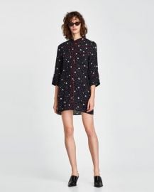 star mini dress at Zara