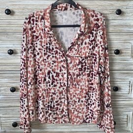 stars above Tops Stars Above Pink Dotted Long Sleeve Sleep Shirt Poshmark at Poshmark