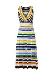 striped dress milly at Rent The Runway