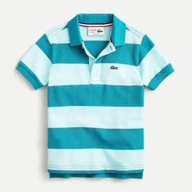 striped polo shirt Item F9558 Shop all LACOSTE at J. Crew