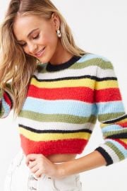 striped sweater at Forever 21