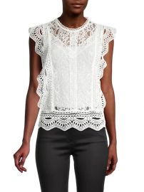 sunday Tess Lace Top at Saks Off 5th