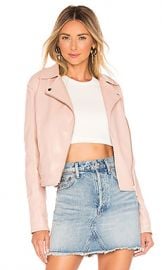 superdown Gia Moto Jacket in Blush from Revolve com at Revolve