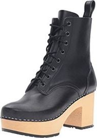 swedish hasbeens Women s Lace up Plateau Boot at Amazon