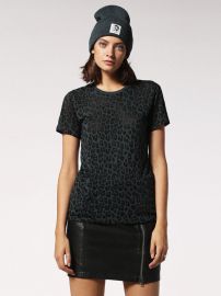 t-sily-d leopard tee at Diesel