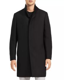 theory Belvin Wool Topcoat at Bloomingdales