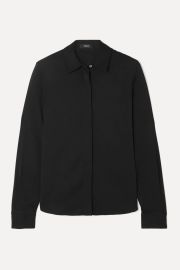 theory Silk-blend shirt at Net A Porter