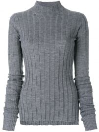 theory ribbed jumper at Farfetch