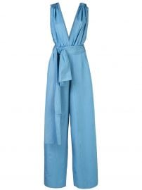 tie-waist jumpsuit at Farfetch