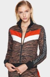 tiger jacket at Pam and Gela