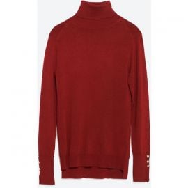 turtleneck sweater at Zara