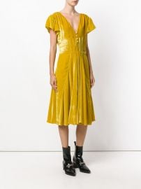 v-neck flared dress by Altuzarra at Farfetch