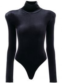 velvet turtleneck bodysuit Faith Connexion at Farfetch