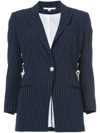 veronica beard Taylor lace-up blazer at Farfetch