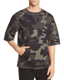 wesc Madison Camouflage Short Sleeve Sweatshirt at Bloomingdales