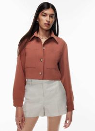 wilfred little cropped jacket at Aritzia