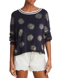 x Margherita Daisy Print Terry Sweatshirt at Bloomingdales