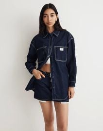 x Molly Dickson Denim Shirt Jacket at Madewell