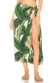 x REVOLVE Palm Sarong Cover Up at Revolve