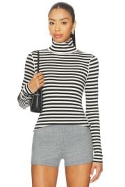 x We The Free Good Good Turtle Stripe Top In Black Combo at Revolve