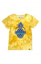 x Ziggy Marley Kids  x27  Pineapple Tie Dye Graphic Tee   Nordstrom at Nordstrom