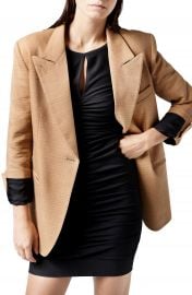 x27 90s Linen Blend Slub Blazer   Nordstrom at Nordstrom