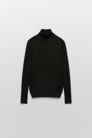 zara basic sweater at Zara