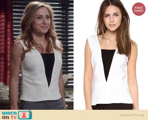 ALC Veda Top worn by Sasha Alexander on Rizzoli & Isles