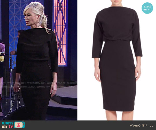 Badgley Mischka Dolman Dress worn by Ashley Abbott (Eileen Davidson) on The Young and the Restless