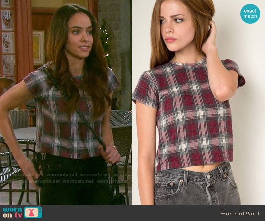 Brandy Melville Sammy Top worn by Ciara Brady (Victoria Konefal) on Days of our Lives