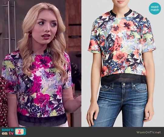 Cooper & Ella Elizabeth Top worn by Emma Ross (Peyton List) on Jessie