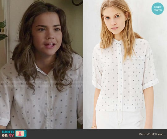 Cooperative Johnny Bowling Shirt worn by Callie Jacob (Maia Mitchell) on The Fosters