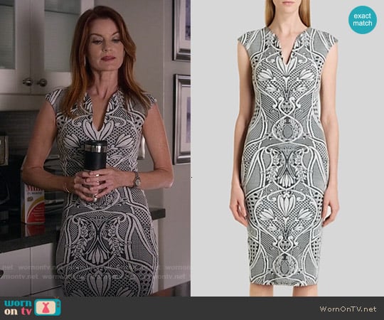 Ted Baker Sancha Dress worn by Ashley Marin (Laura Leighton) on Pretty Little Liars