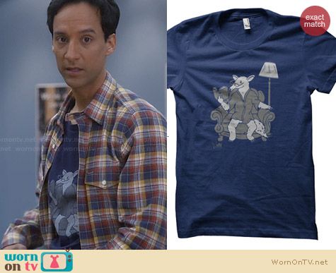 ADHT The Least Interesting Tamandua in the World Shirt worn by Abed Nadir on Community