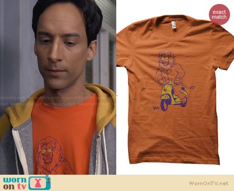 ADHT Leo Without A Cause Shirt worn by Danny Pudi on Community