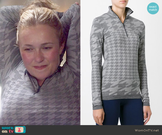 Adidas by Stella McCartney Houndstooth Pattern Sweater worn by Juliette Barnes (Hayden Panettiere) on Nashville