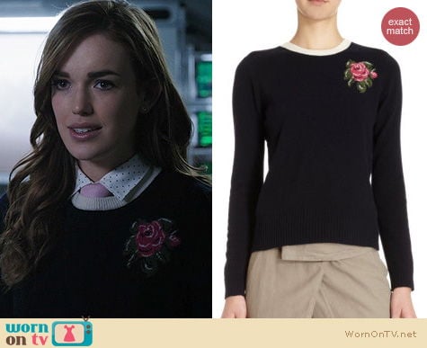 Agents of SHIELD Fashion: Girl. By Band of Outsiders Rose Pullover worn by Elizabeth Henstridge