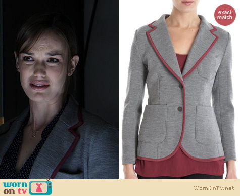 Agents of Shield Fashion: Rag & Bone Bromley Blazer worn by Elizabeth Henstridge