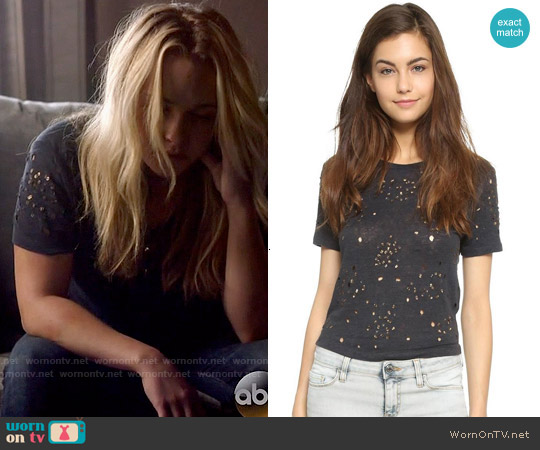 AIR by Alice + Olivia Embellished Crop Top worn by Juliette Barnes (Hayden Panettiere) on Nashville