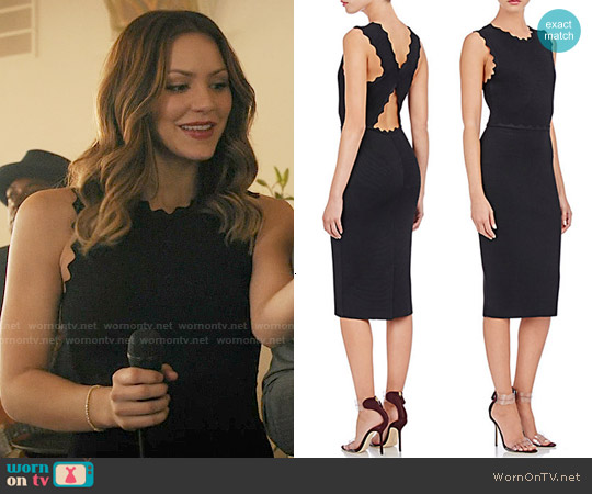 ALC Aldridge Dress worn by Paige Dineen (Katharine McPhee) on Scorpion