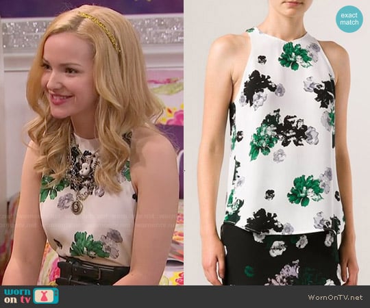 ALC Anise Floral Top worn by Liv Rooney (Dove Cameron) on Liv and Maddie