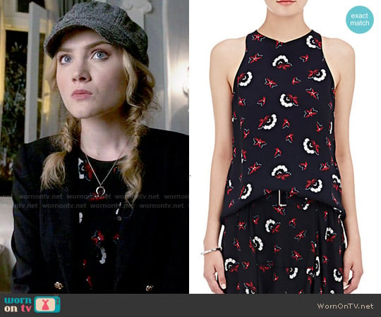 ALC Anise Top worn by Grace Gardner (Skyler Samuels) on Scream Queens