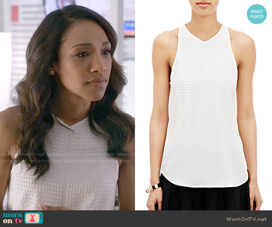 ALC Brenner Top worn by Iris West (Candice Patton) on The Flash