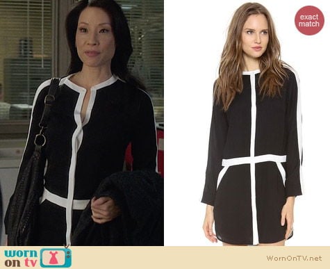 A.L.C. Hess Dress worn by Lucy Liu on Elementary