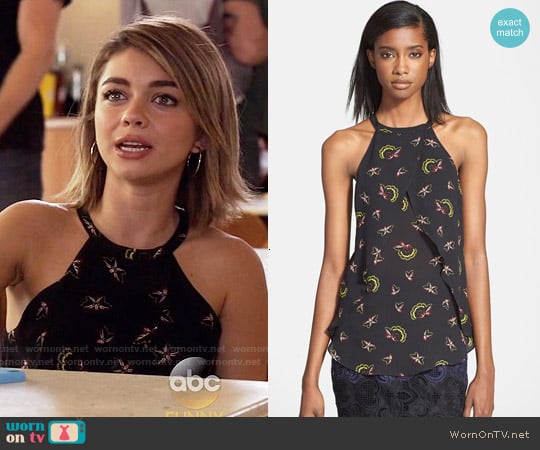 ALC Iggy Top worn by Haley Dunphy (Sarah Hyland) on Modern Family