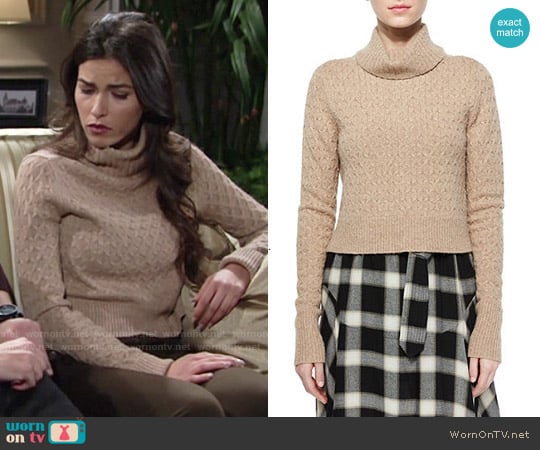 ALC Jeannie Sweater worn by Marisa Sierras (Sofia Pernas) on The Young and the Restless