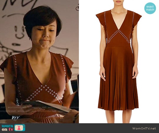 ALC Mara Dress worn by Karen Rhodes (Yunjin Kim) on Mistresses