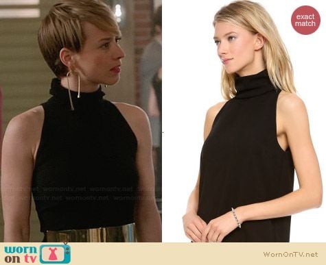 ALC Satyra Top worn by Karine Vanasse on Revenge