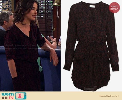 A.L.C. Simona Dress worn by Cobie Smulders on HIMYM